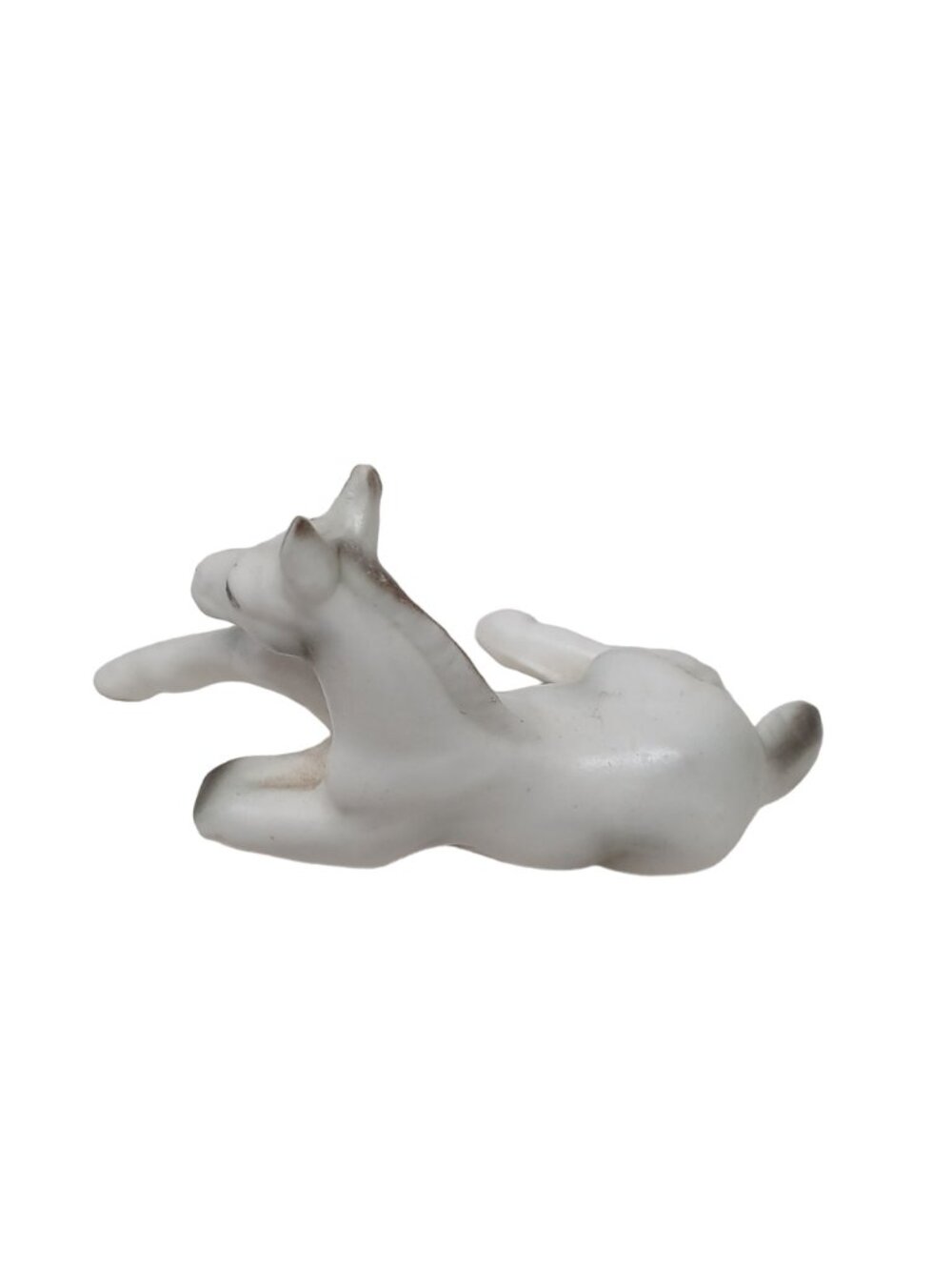 VTG Mare Foal Figurines Japan White & Brown Set of 2 Genuine Bone China #S-3 - Picture 10 of 13